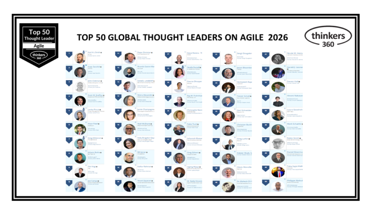 Top 50 Global Thought Leaders and Influencers on Agile 2026