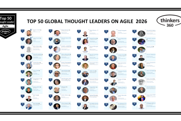 Top 50 Global Thought Leaders and Influencers on Agile 2026
