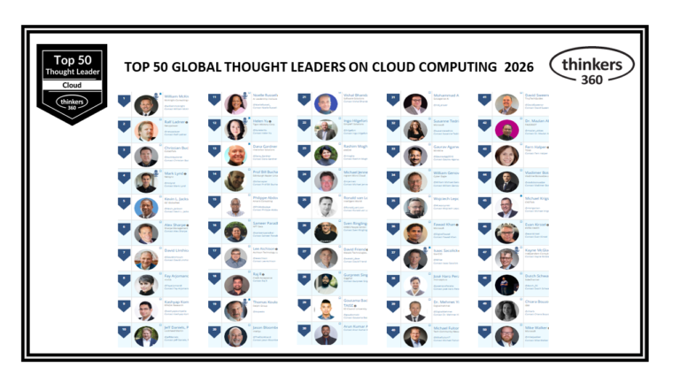 Top 50 Global Thought Leaders and Influencers on Cloud Computing 2026