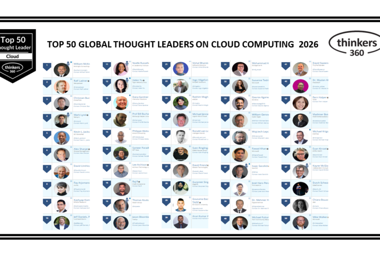 Top 50 Global Thought Leaders and Influencers on Cloud Computing 2026