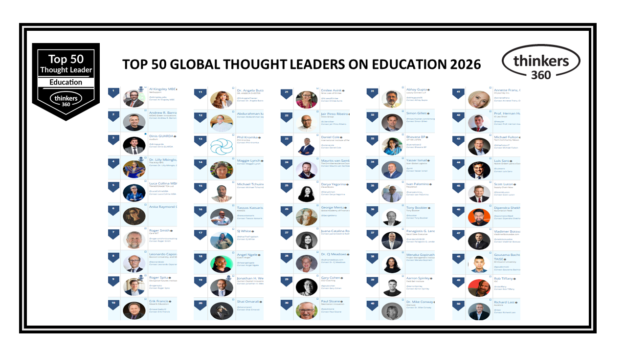 Top 50 Global Thought Leaders and Influencers on Education 2026