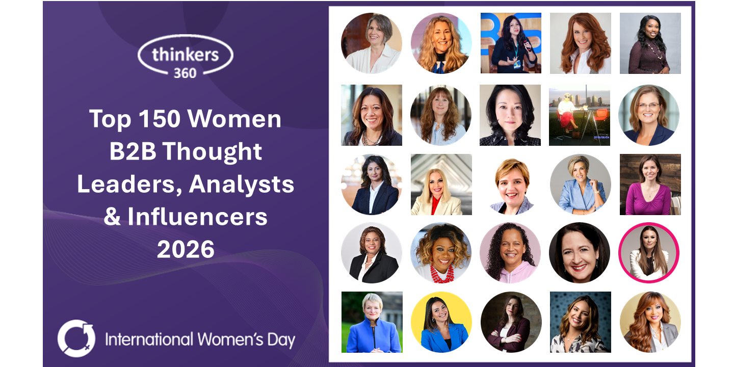 Top 150 Women B2B Thought Leaders, Analysts and Influencers 2026 Top 150 Women B2B Thought Leaders, Analysts and Influencers 2026