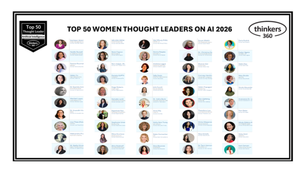 Top 50 Women Thought Leaders, Analysts & Influencers on AI 2026 Top 50 Women Thought Leaders, Analysts & Influencers on AI 2026
