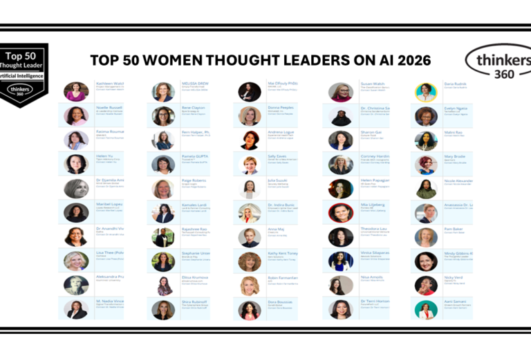 Top 50 Women Thought Leaders, Analysts & Influencers on AI 2026