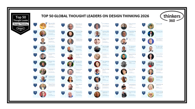 Top 50 Global Thought Leaders and Influencers on Design Thinking 2026