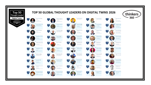 Top 50 Global Thought Leaders and Influencers on Digital Twins 2026