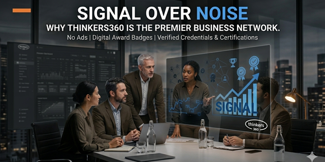 Signal Over Noise: Why Thinkers360 is the Premier Professional Business Network Signal Over Noise: Why Thinkers360 is the Premier Professional Business Network