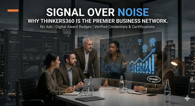 Signal Over Noise: Why Thinkers360 is the Premier Professional Business Network
