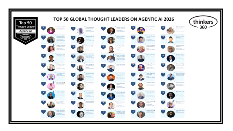 Top 50 Global Thought Leaders and Influencers on Agentic AI 2026