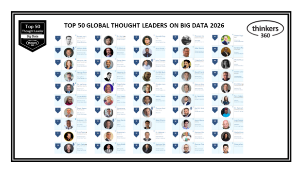Top 50 Global Thought Leaders and Influencers on Big Data 2026