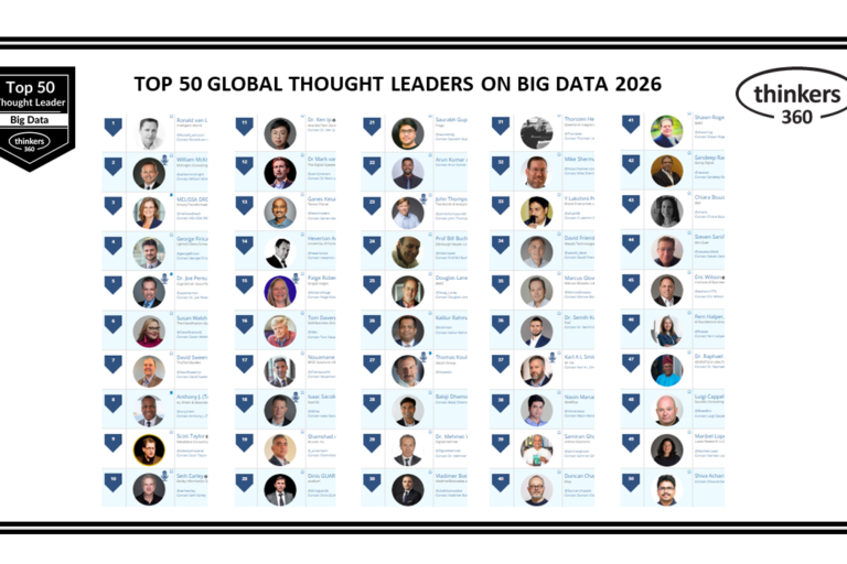 Top 50 Global Thought Leaders and Influencers on Big Data 2026