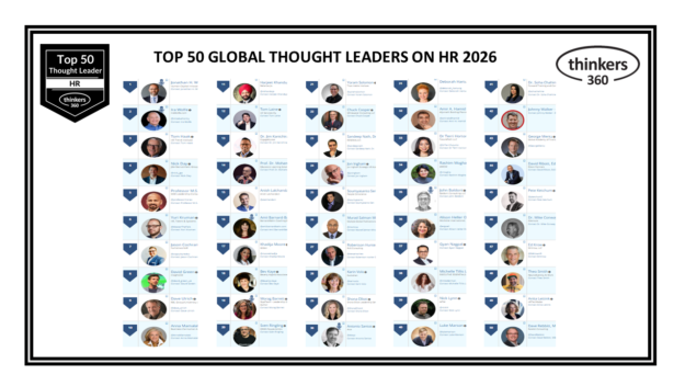 Top 50 Global Thought Leaders and Influencers on HR 2026 Top 50 Global Thought Leaders and Influencers on HR 2026