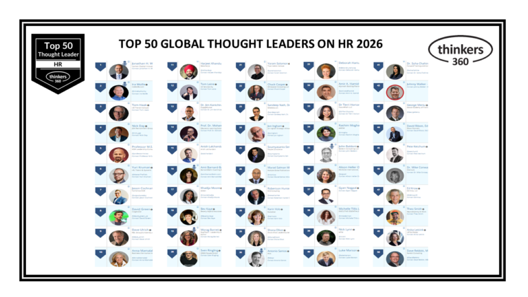 Top 50 Global Thought Leaders and Influencers on HR 2026