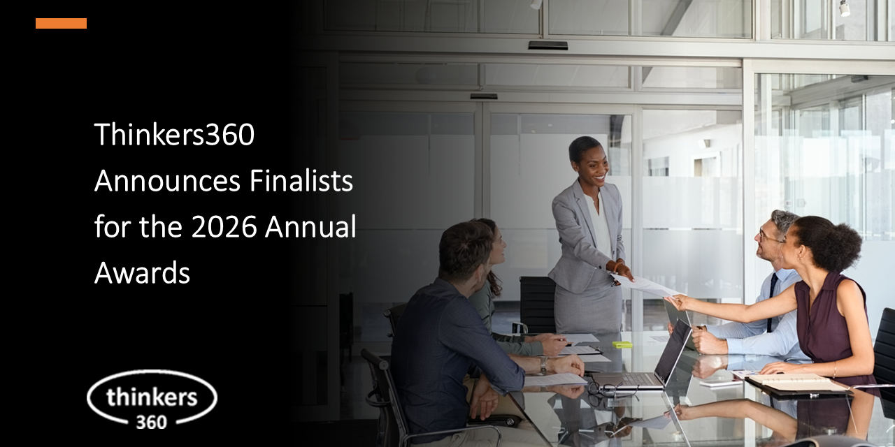 Thinkers360 Announces Finalists for the 2026 Annual Awards