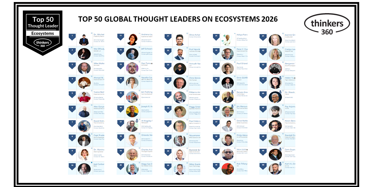 Top 50 Global Thought Leaders and Influencers on Ecosystems 2026
