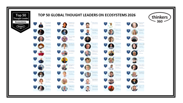 Top 50 Global Thought Leaders and Influencers on Ecosystems 2026 Top 50 Global Thought Leaders and Influencers on Ecosystems 2026
