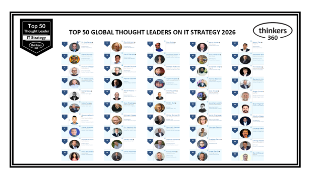 Top 50 Global Thought Leaders and Influencers on IT Strategy 2026 Top 50 Global Thought Leaders and Influencers on IT Strategy 2026