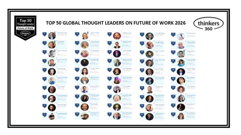 Top 50 Global Thought Leaders and Influencers on Future of Work 2026