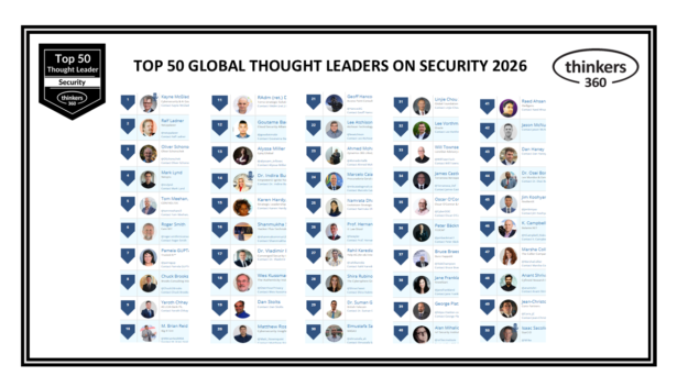 Top 50 Global Thought Leaders and Influencers on Security 2026