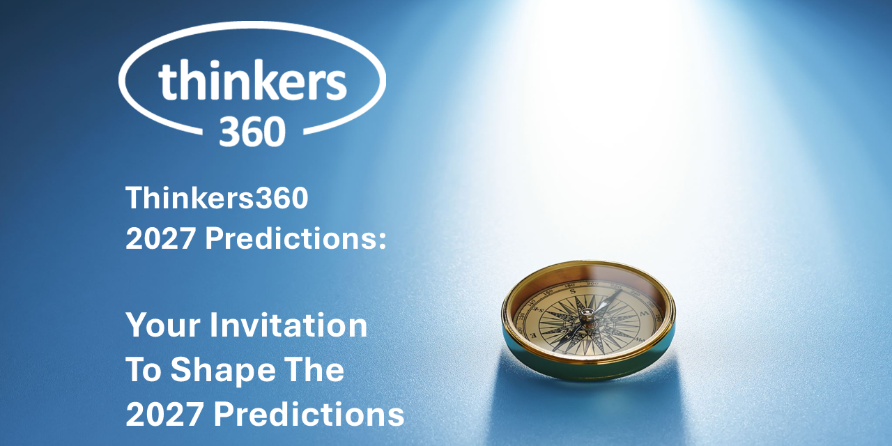 Thinkers360 Invites Global Experts to Shape the Annual 2027 Predictions Series Thinkers360 Invites Global Experts to Shape the Annual 2027 Predictions Series