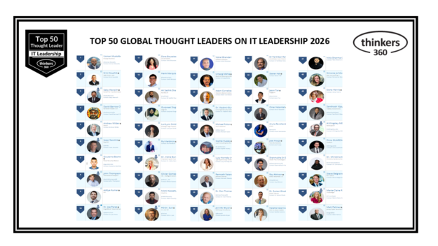 Top 50 Global Thought Leaders and Influencers on IT Leadership 2026 Top 50 Global Thought Leaders and Influencers on IT Leadership 2026