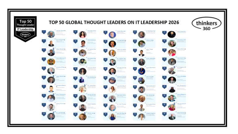 Top 50 Global Thought Leaders and Influencers on IT Leadership 2026