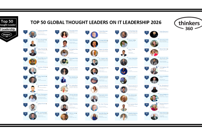Top 50 Global Thought Leaders and Influencers on IT Leadership 2026
