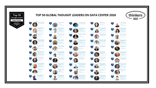 Top 50 Global Thought Leaders and Influencers on Data Center 2026 Top 50 Global Thought Leaders and Influencers on Data Center 2026