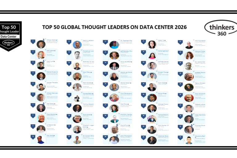 Top 50 Global Thought Leaders and Influencers on Data Center 2026