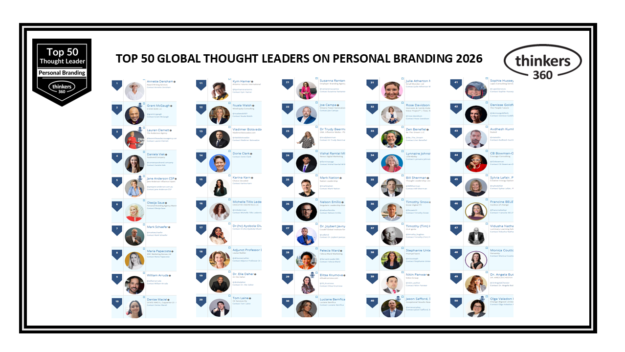 Top 50 Global Thought Leaders and Influencers on Personal Branding 2026 Top 50 Global Thought Leaders and Influencers on Personal Branding 2026