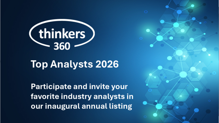 Thinkers360 Announces Call for Participation for the 2026 Top Analysts Special Report