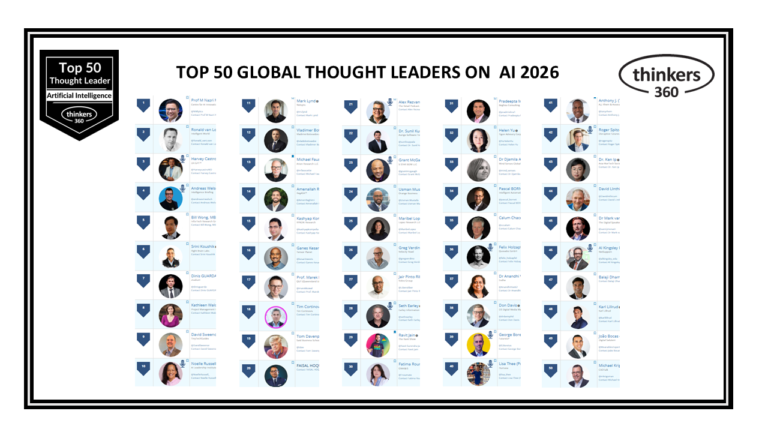 Top 50 Global Thought Leaders and Influencers on Artificial Intelligence 2026